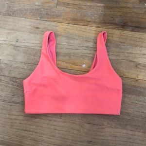 Gymshark- Essence Bikini Top in Coral